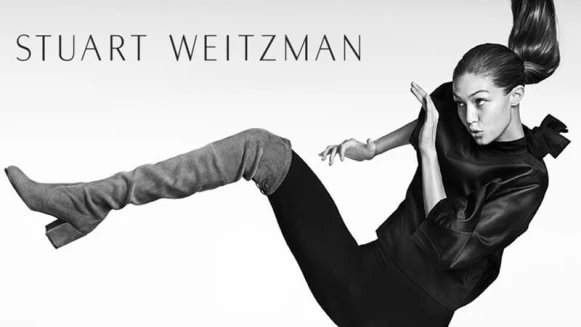 Gigi Hadid完美演繹STUART WEITZMAN廣告大片！
