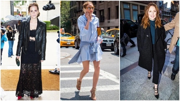 這樣搭就是走進時尚圈的第一步！歐美女星都迷的Aquazzura綁帶鞋