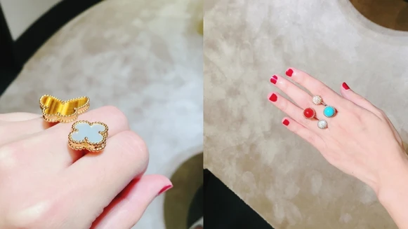 【試戴報告】為造型升級！Van Cleef &amp; Arpels 指間戒的心得分享