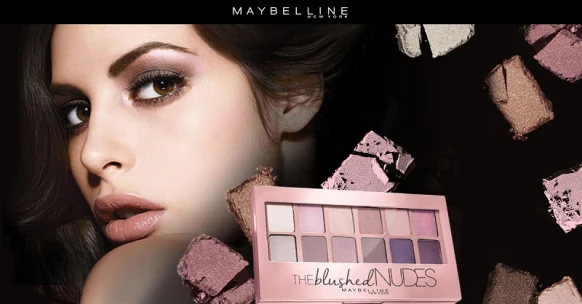 Maybelline 時尚伸展台訂製12色眼彩盤Nude 2小禮服 ─新粉色風尚由妳演繹！