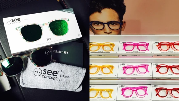 每一副都$2000有找！法國潮流墨鏡See Concept繽紛快閃台北
