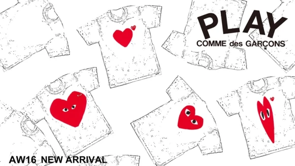 川久保玲「變心」了！Comme des Garçons PLAY經典愛心變胖又變瘦