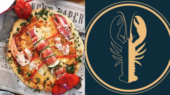 光看就被征服！龍波斯特超霸氣新料理「大龍蝦黃金乳酪比薩」