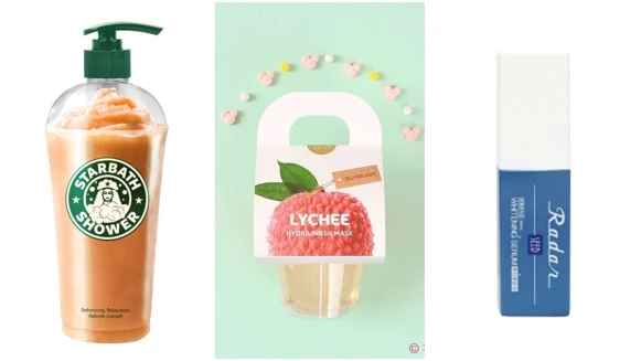 玫瑰洗臉慕斯？星冰樂沐浴乳？近期熱門日韓保養小物好幽默
