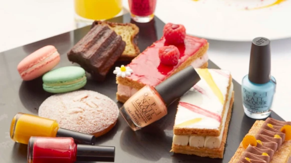 美味「指」融你口！OPI x Sweet Tea跨界合作獨家推出三款法式千層派