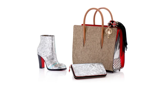 首度聯名巴黎Le Bon Marché百貨！Christian Louboutin打造巴黎地圖靴款