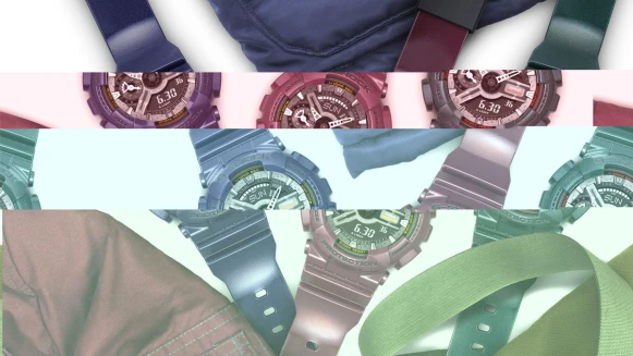 搖滾金屬風vs亮彩螢光系 G-SHOCK展現個人初秋時尚