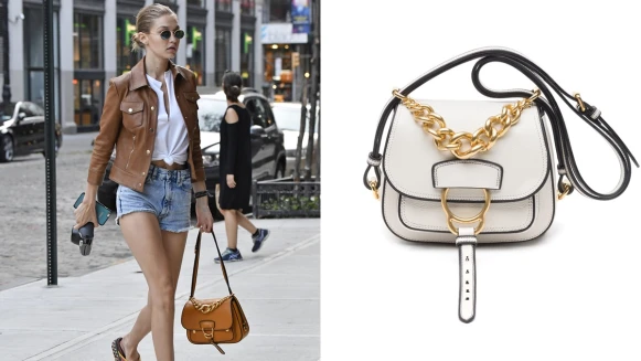 被超模揹上身的小包！好萊塢都在瘋MIU MIU<DAHLIA>馬鞍包