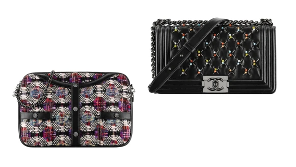 每一款都超想買！Chanel 的Boy Chanel、斜紋軟呢手機包、衣框包就是霸氣啊～