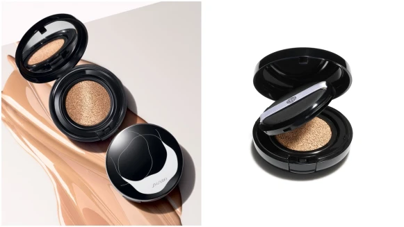 高質感、高科技、高CP值！資生堂史上首款時尚色繪花椿全效氣墊粉餅，12/15台灣開賣
