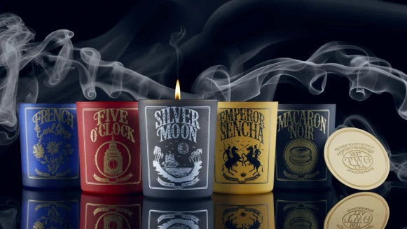 茶香蠟燭控必收！銀月綠茶、法式伯爵茶、錫蘭黑茶…TWG Tea推出5款茗茶薰香蠟燭