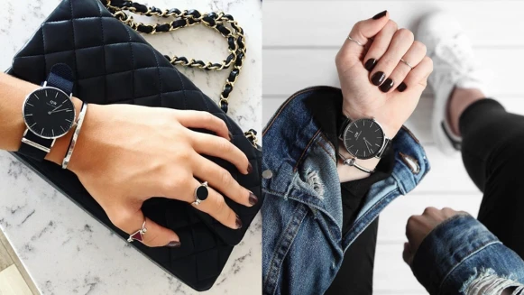 黑色控必收藏！Daniel Wellington推出CLASSIC BLACK全黑錶款