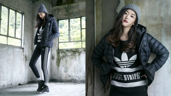酷女孩必學！全智賢帥氣示範adidas Original街頭運動這樣穿