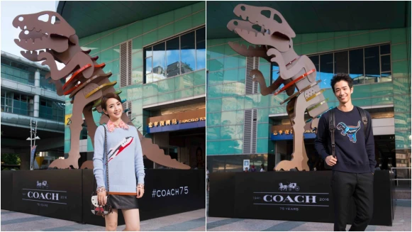 林依晨、劉以豪搶先打卡照！Coach Rexy 第二站台南新天地登場