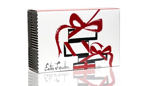 充滿拆禮物的期待與驚喜！雅詩蘭黛紅色緞帶聖誕限定盒必收藏