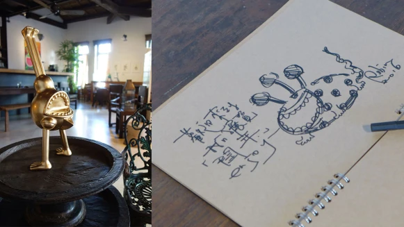 幽默外星人出沒！大稻埕星際冒險—羅賓唐《閏年》特展