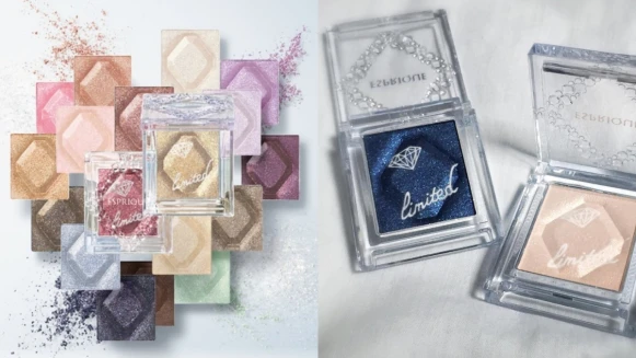 醇酒紅X午夜藍浪漫寶石色眼彩！還有一抹化開的相思紅豆精油唇釉