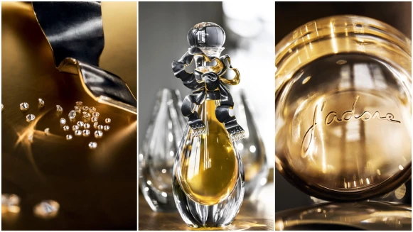 全球只有5瓶！繫上黑銀蝴蝶結緞帶、鑲著鑽石，迪奧珠寶師巧手讓Dior J&#039;adore化身頂級珠寶