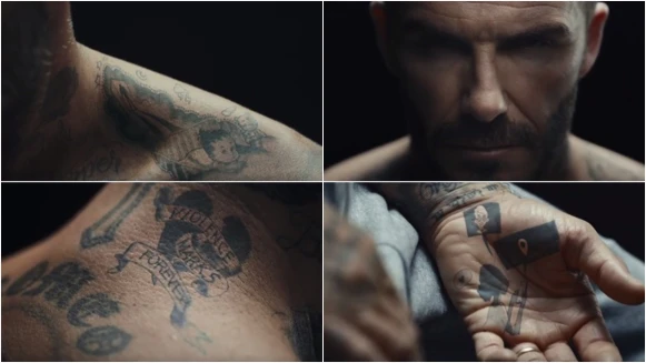 呼籲反暴力!貝克漢夫婦齊發聲:「我用紋身來代表快樂的回憶,但孩子們身上的暴力印記卻是他們無法選擇。」