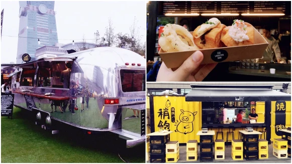 台灣超時髦的貨櫃市集COMMUNE A7！日式無菜單料理、西班牙tapas、龍蝦堡...超過20家美食一次逛