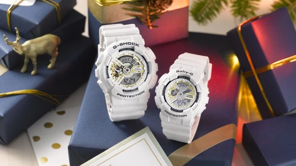 20週年復刻版帆布對錶必收藏！G-SHOCK &amp; BABY-G聖誕限定款