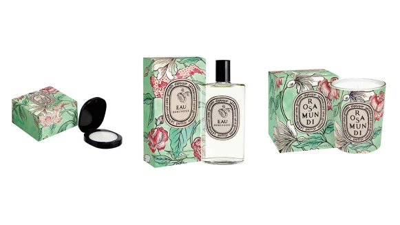 一朵朵盛開的手繪玫瑰！diptyque情人節限量系列光看包裝就想收藏