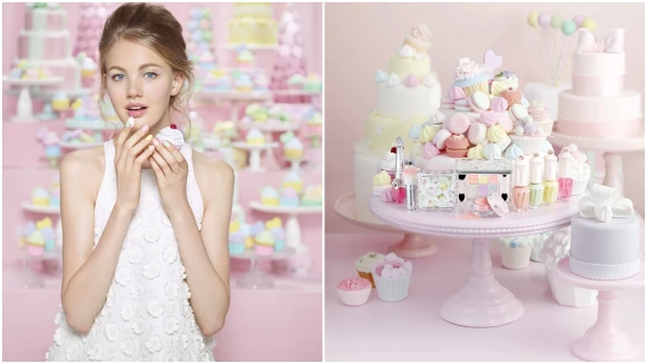 馬卡龍眼影盤、奶茶色指彩、糖霜眼彩粉、櫻桃唇彩，像甜點般可愛夢幻的顏色都在Jill Stuart吉麗絲朵2017春妝