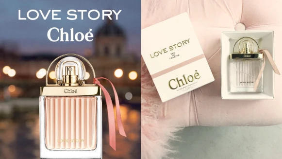 愛情故事第三章！從女孩蛻變成女人的胭脂紅「愛情故事日落巴黎淡香精」粉嫩唯美心兒怦怦跳