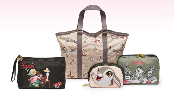 LeSportsac×Disney小鹿斑比聯名系列 擄獲春天少女心