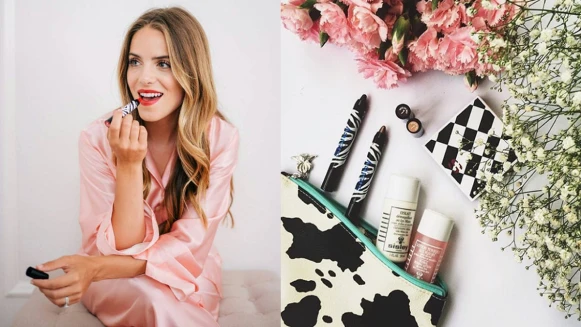 效法名媛的美麗祕訣----上妝同步保養，用頂級彩妝迎新年～