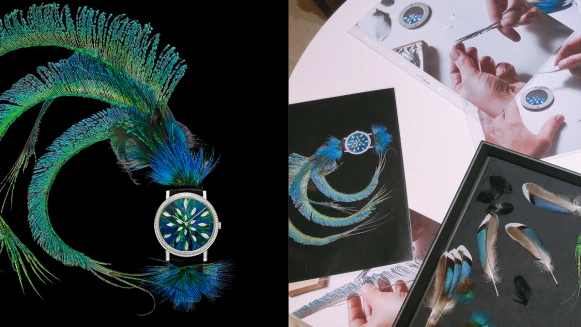 穿戴在手腕的迷你藝術品！Piaget Altiplano 羽毛鑲嵌工藝腕錶