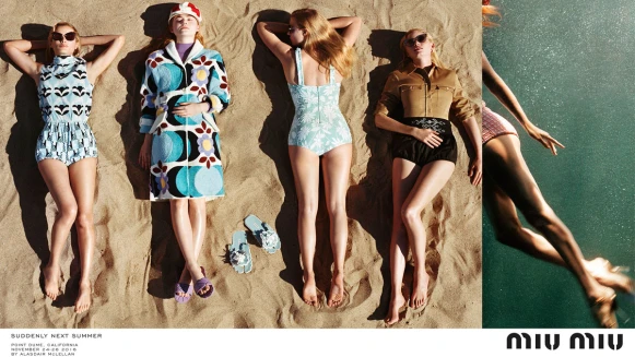 時尚品牌春夏形象照總盤點