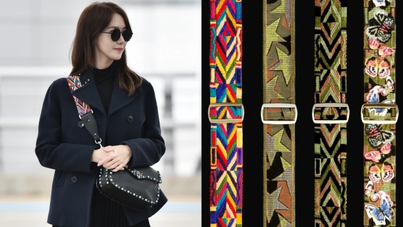 寬背帶包包正夯！Valentino推出客製化刺繡背帶服務