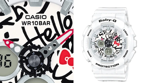少女心又燃燒了！BABY-G x HELLO KITTY推出夢幻塗鴉聯名手錶