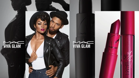 VIVA GLAM唇彩換上莓果桃紅新裝！《嘻哈帝國》Taraji P. Henson、Jussie Smollett成為2017最新代言人