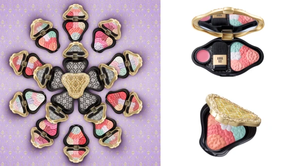 刻印上一朵朵粉嫩花朵！ Anna Sui限量2色歡顏花盒、浪漫花束頰彩盤一定要搶到啊