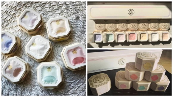 極限量！七種色彩調出夢幻光澤，搶不到再等百年~資生堂七色蜜粉復刻經典上市！