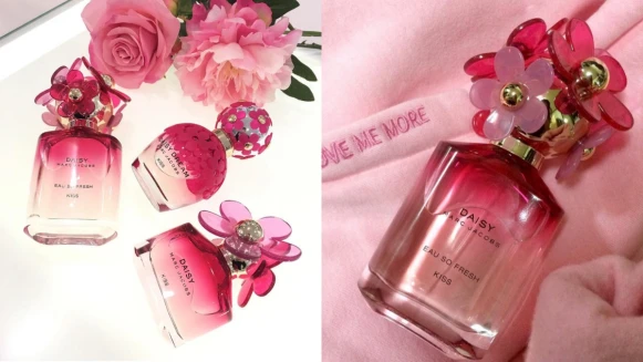 桃粉漸層瓶身美慘了！Marc Jacobs雛菊系列再推出臉紅紅心跳加速的小親親限量版