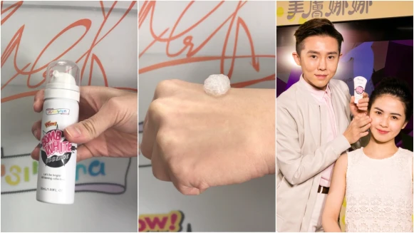 像跳跳糖的逼逼啵啵觸感！美膚娜娜全新「我已爆炸白精華」超趣味的碳酸氣泡彈掉暗沈黑色素