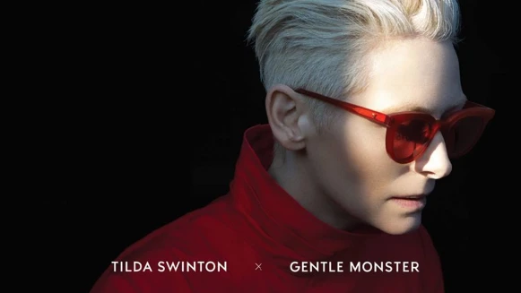 帥出新高度！Gentle Monster聯手Tilda Swinton推出聯名墨鏡