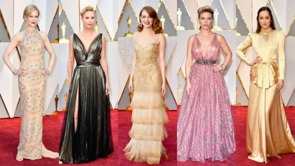 2017奧斯卡登場！艾瑪史東、史嘉蕾、達科塔強森紅毯造型直擊