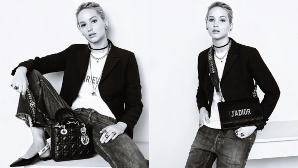 優雅中帶著帥氣姿態！珍妮佛勞倫斯詮釋Dior最新早秋形象