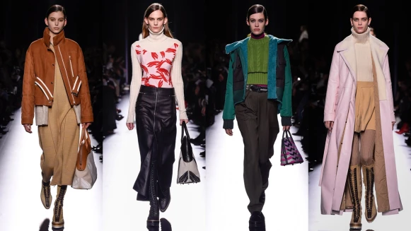 【巴黎時裝週】高領毛衣、騎士外套不變的秋冬大勢！Hermès寒冷中玩出俏皮色彩