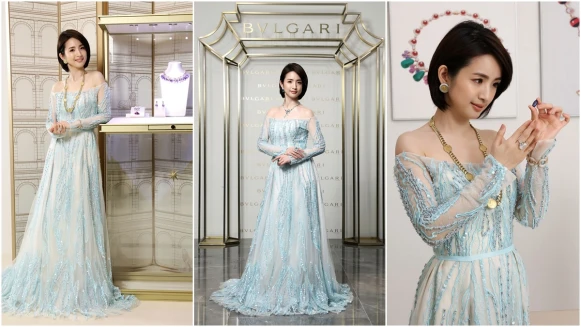 林依晨與老公婚戒不離手！出席寶格麗頂級珠寶展透露兩人遠距離的甜蜜秘密