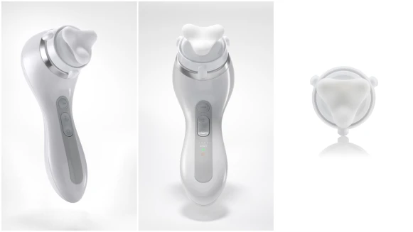 零脖紋、淡法令紋都有可能!音波不只能洗臉,Clarisonic科萊麗進一步用它來緊實拉提,3分鐘就有27000次的深層按摩