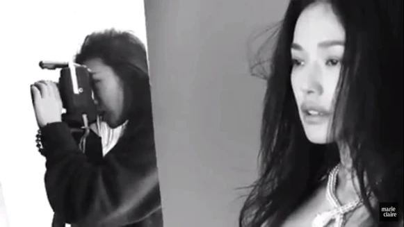 直擊舒淇的封面拍攝現場！每一個表情都精彩【Cover Story】 