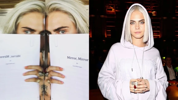 會走秀、會演戲還會創作!超模卡拉迪樂芬妮Cara Delevingne最新將推出首本小說《Mirror, Mirror 》