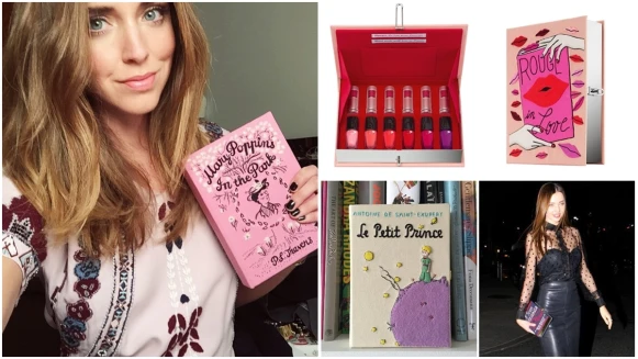 記得好吸睛的書本手拿包嗎？法國時尚設計師Olympia Le-Tan與LANCOME蘭蔻聯手推出2017限定秋妝「夢幻樂園」系列