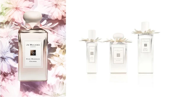 首次加入髮香噴霧！Jo Malone London五月限定新香星玉蘭Star Magnolia，白色漸層瓶身美得太有質感