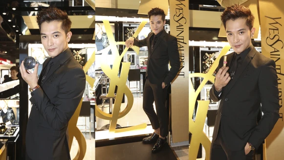 夢中情人邱澤 ＆打造美麗的YSL 獻上最時尚風景